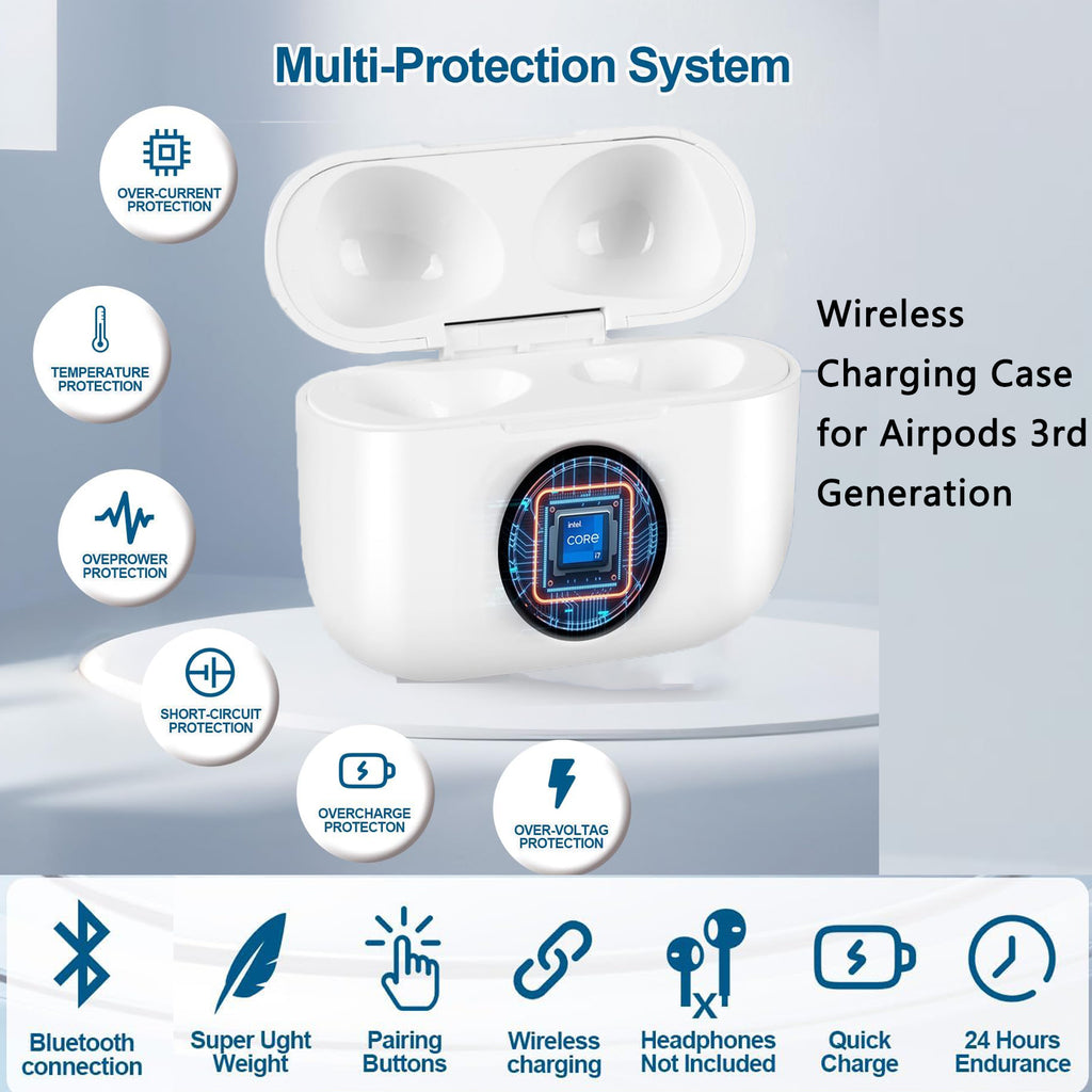 Wireless Charging Case for Airpods 3rd Gen