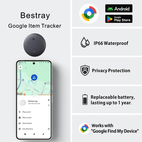 smart Tracker Tag（Compatible with Google Find My Device）