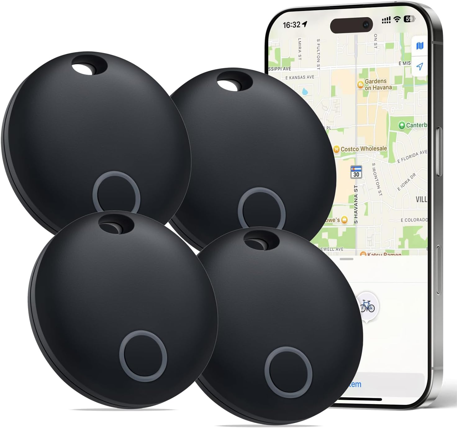 Tracker Air Tags(Works with Apple Find My (iOS Only)