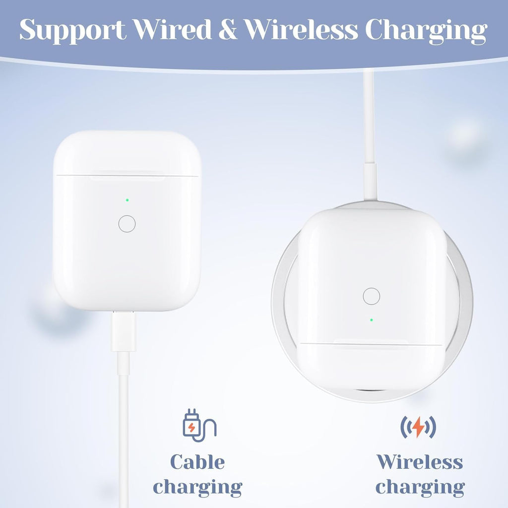 Wireless Charging Case Compatible with AirPods 1&2
