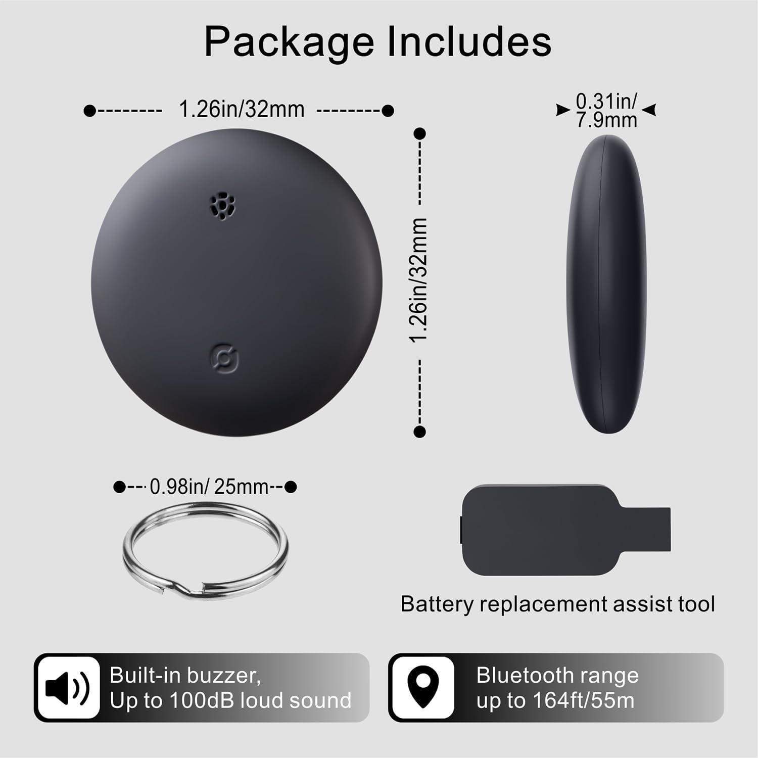 smart Tracker Tag（Compatible with Google Find My Device）