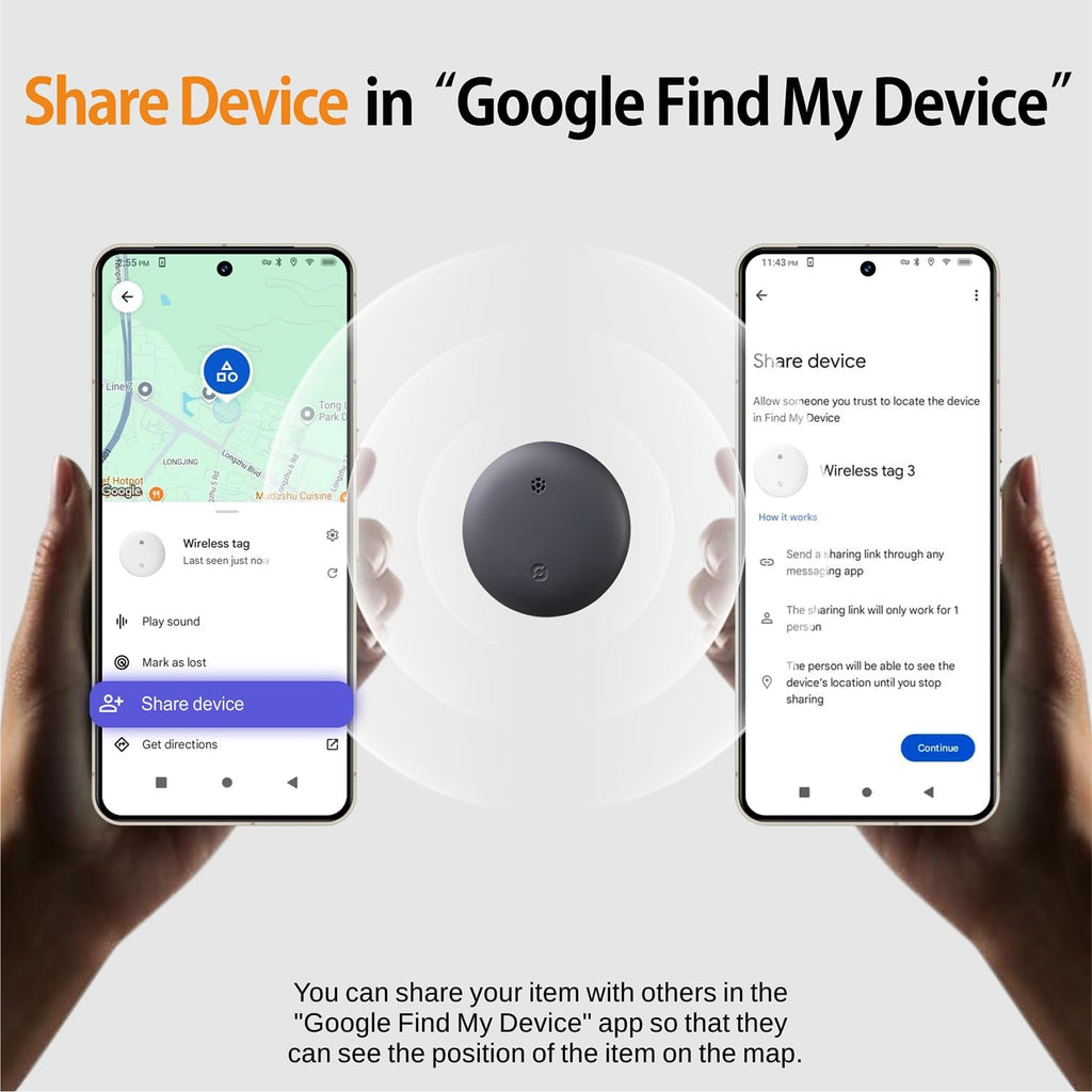 smart Tracker Tag（Compatible with Google Find My Device）