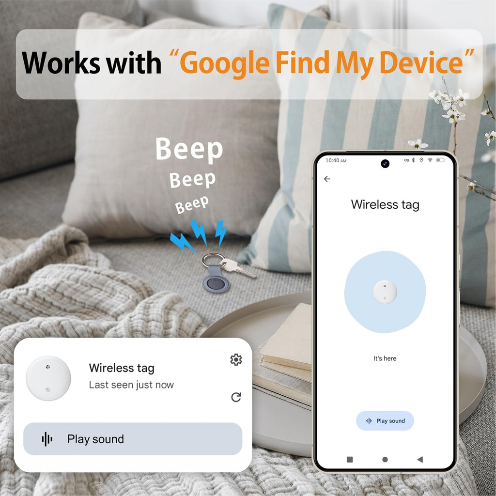 smart Tracker Tag（Compatible with Google Find My Device）