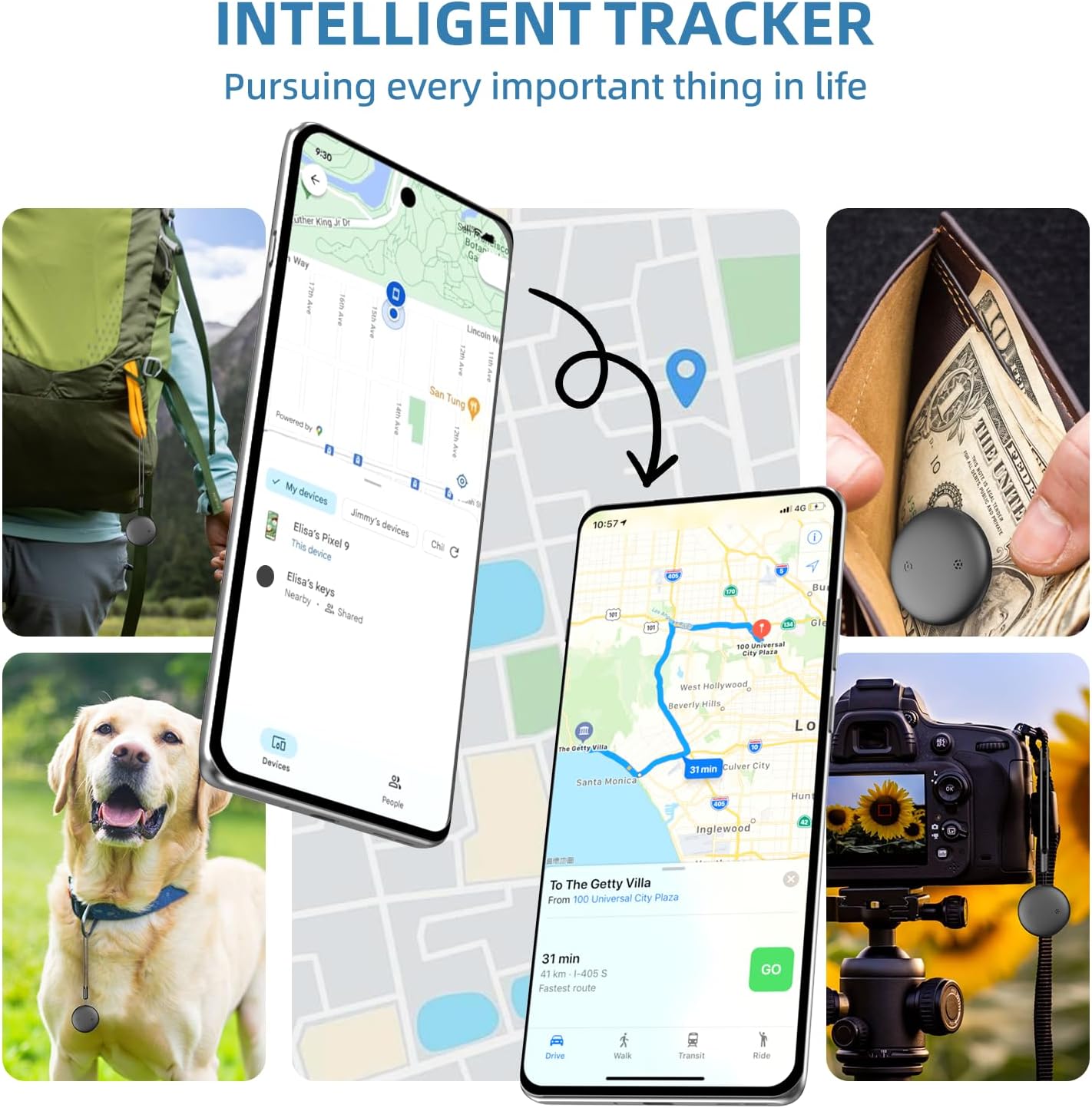 smart Tracker Tag（Compatible with Google Find My Device）