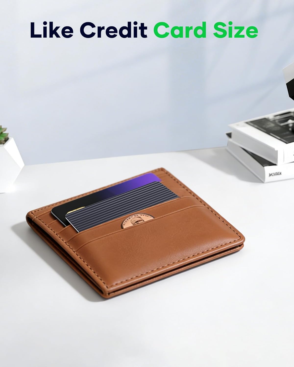 Wallet Tracker Card for Apple Find My or Google's Find Hub Device
