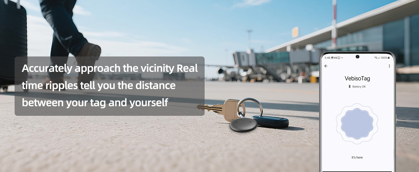 smart Tracker Tag（Compatible with Google Find My Device）